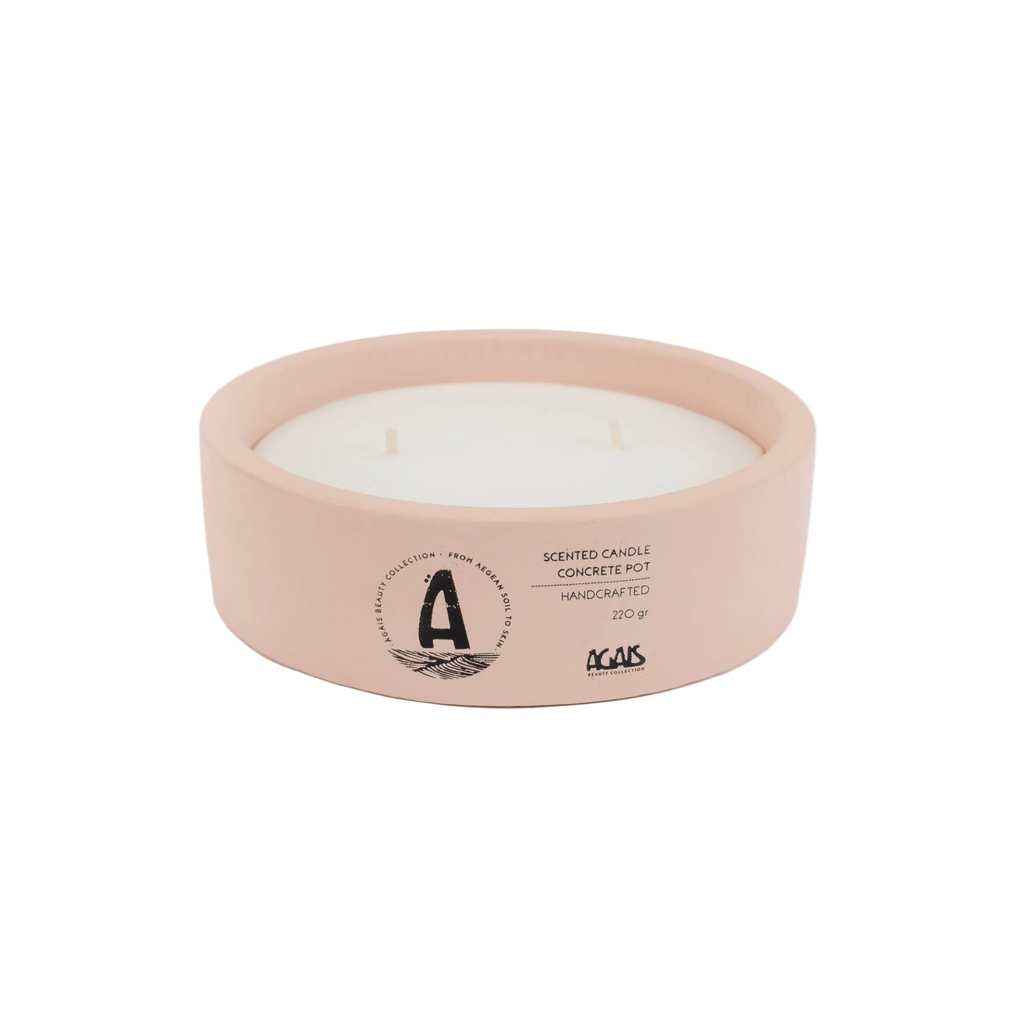 Amber Kokulu Yassı Mum 220 g