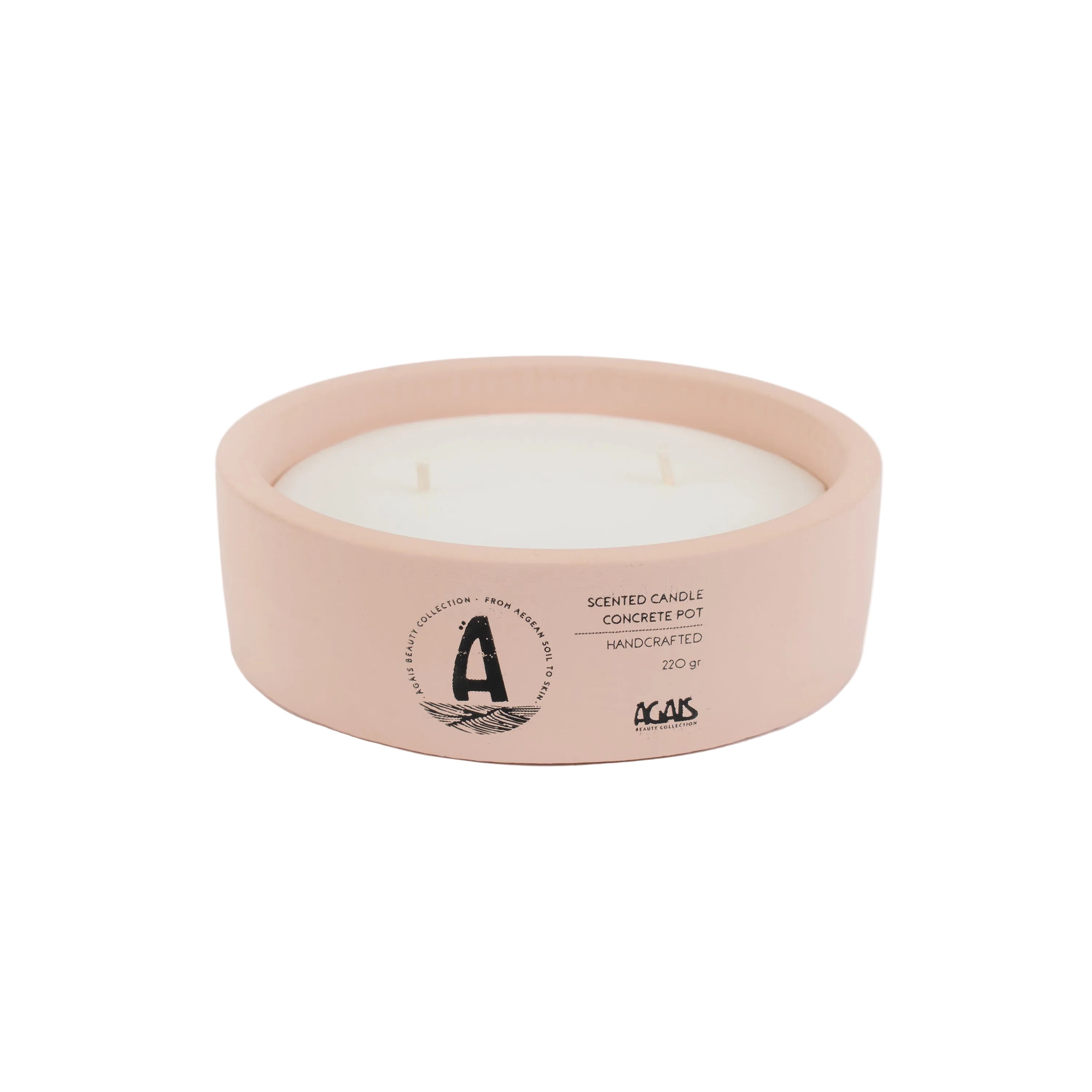 Amber Kokulu Yassı Mum 220 g