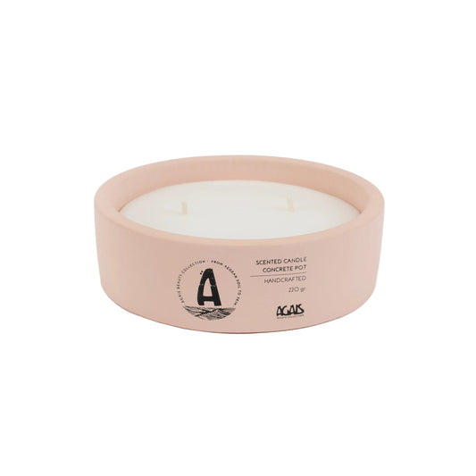 Amber Kokulu Yassı Mum 220 g