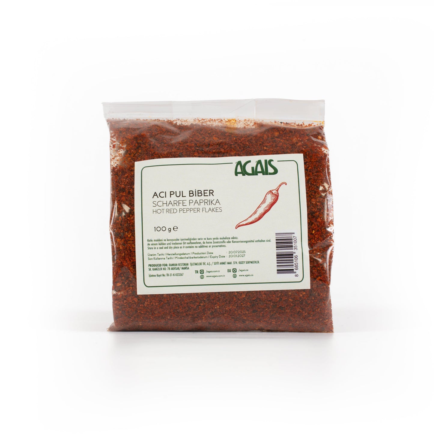 Acı Pul Biber 100g