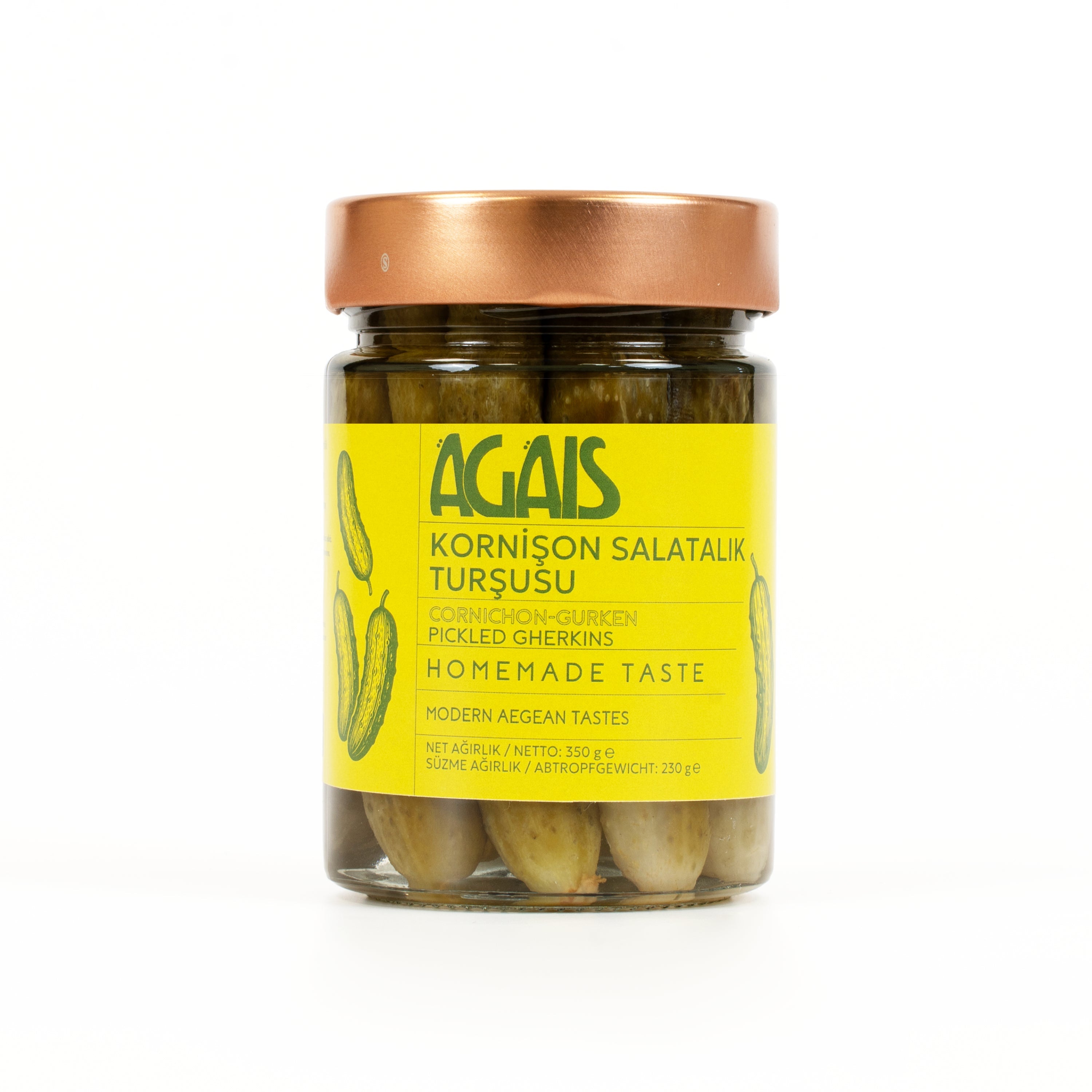 Agais Kornişon Turşusu 350 g