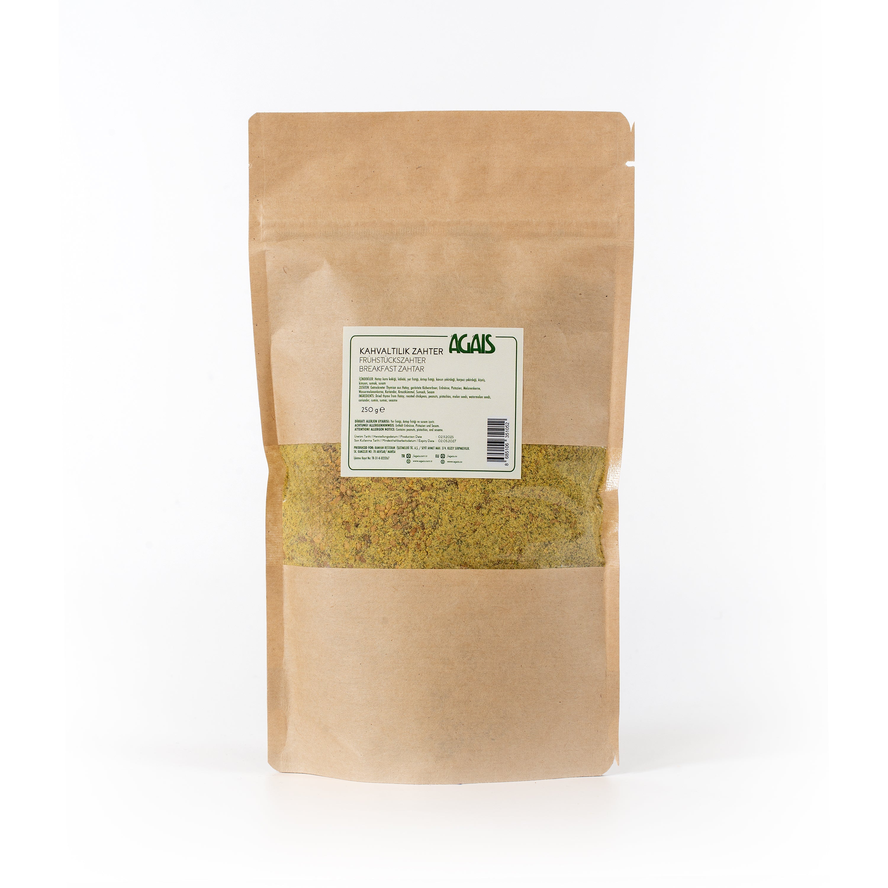 Agais Kahvaltılık Zahter 250g