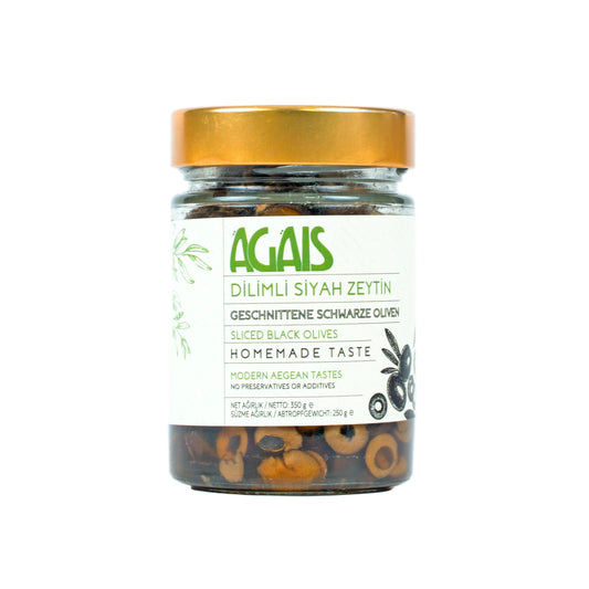 AGAIS Dilimlenmiş Siyah Zeytin 350 g