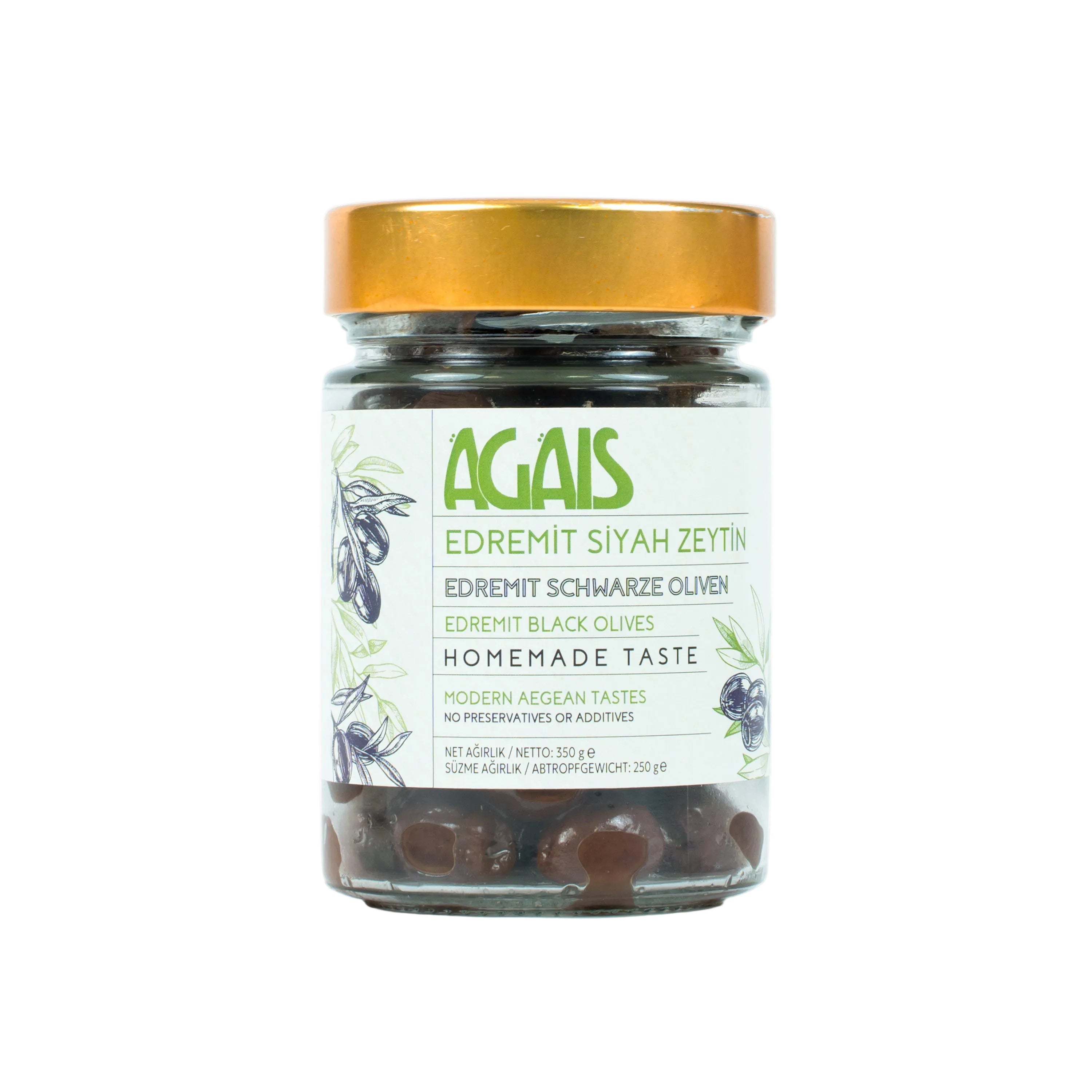 Edremit Siyah Zeytin 350g