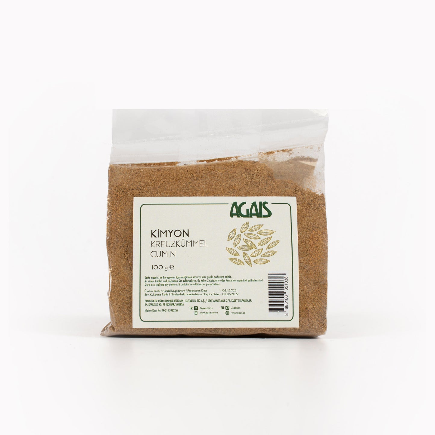 Agais Kimyon 100g