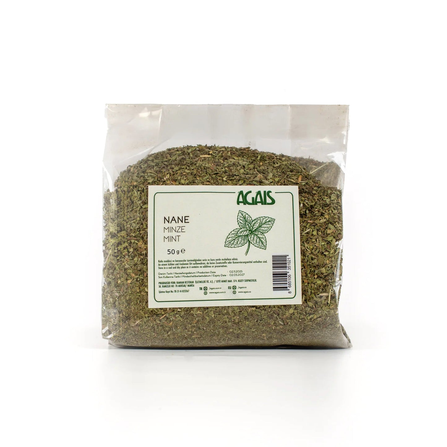 Agais Kuru Nane 50g