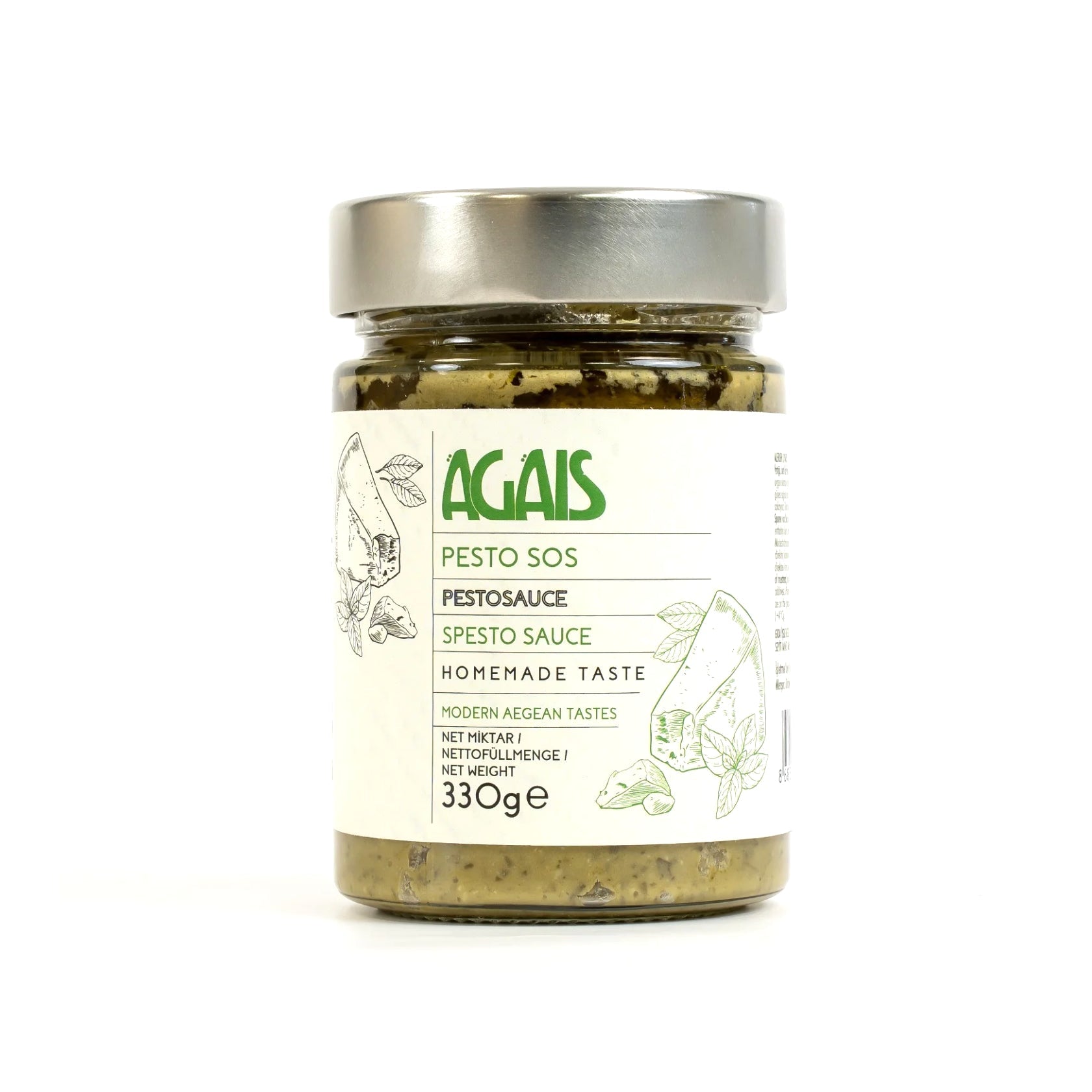 Agais Pesto Sosu 330gr