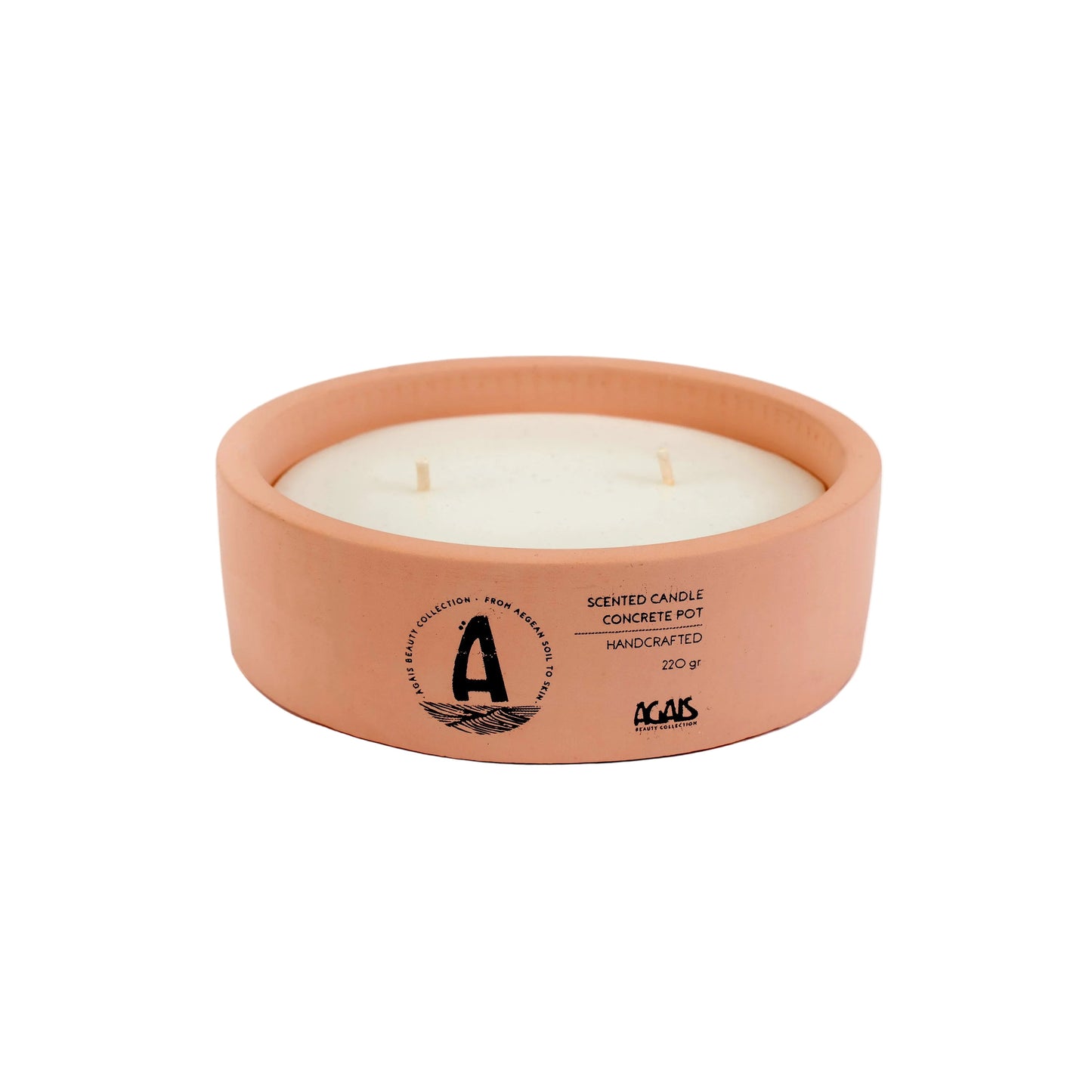 Tarçın-Elma Kokulu Yassı Mum 220 g