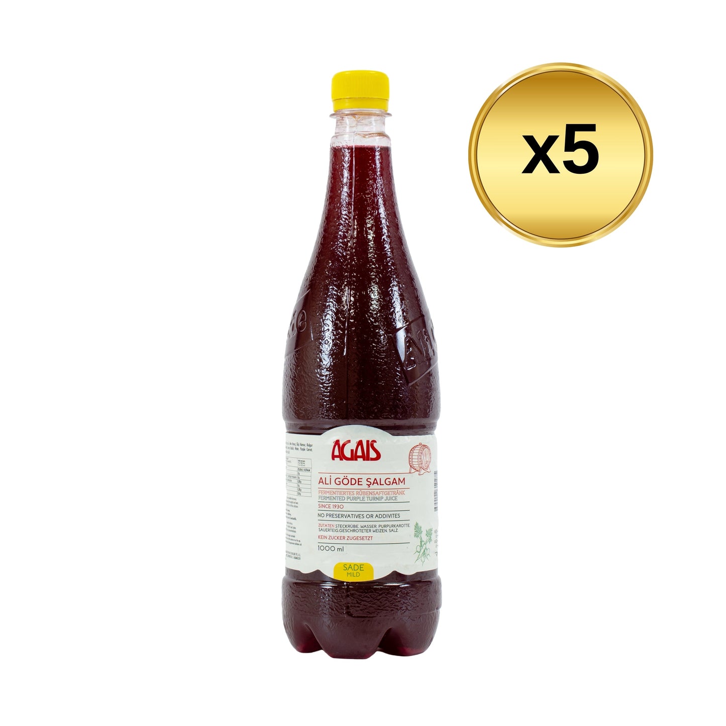 Şalgam (Acısız) (5x1LT)